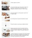 Powder Adhesive Glue (1 Set)